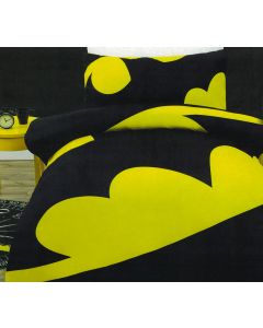 The Dark Knight of Gotham City will stand watch over your room with this epic Batman logo design.