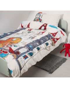 Dragon Castle Quilt Cover Set