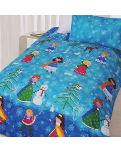 Snow Princess Duvet Cover