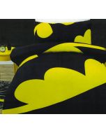 The Dark Knight of Gotham City will stand watch over your room with this epic Batman logo design.