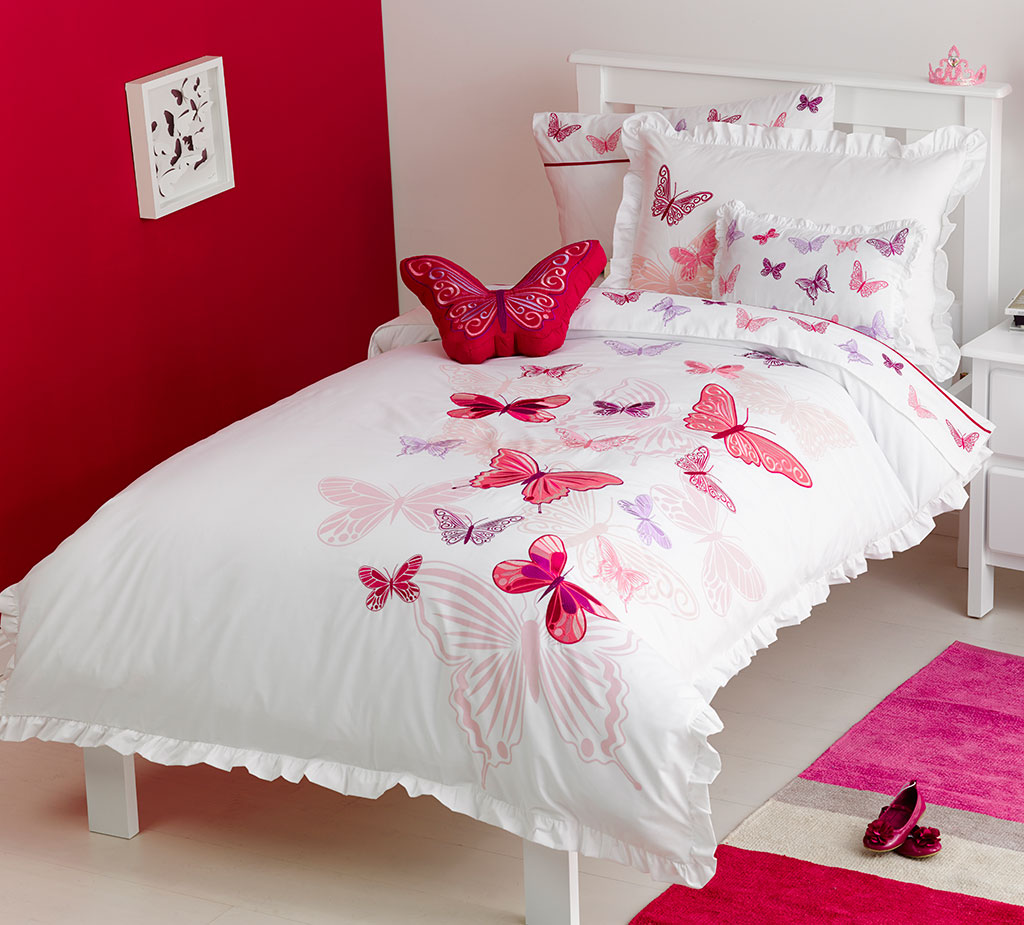 Fly Butterfly Quilt Cover Set