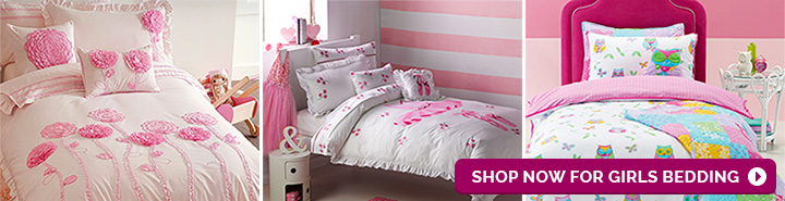 Shop now for girls bedding sets